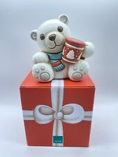 Orso Polare Grande Natale Thun Thuniversum . Altezza 15 cm. Nuovo.