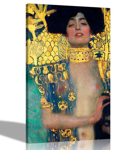 Dipinto olio judith gustav - dipinto, di