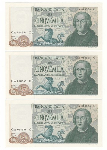 5000 lire colombo tipo - ii°,