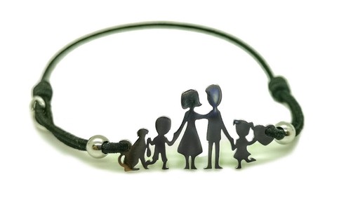 Gioiello bracciale famiglia - gioiello,