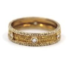 Anello Fedina in Oro Giallo