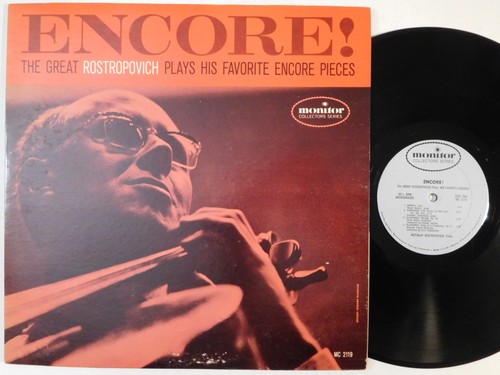 Rostropovich encore monitor - rostropovich, encore!