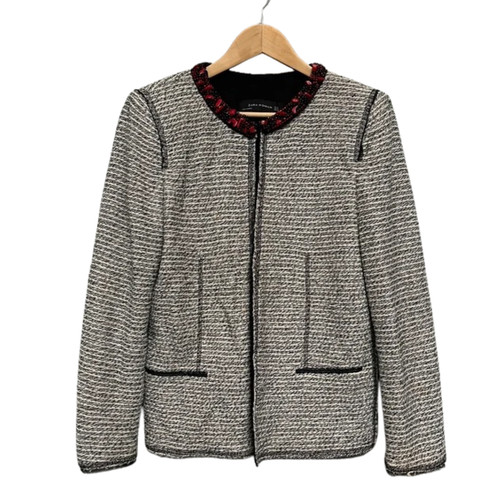 Giacca boucle tweed zara - giacca, in