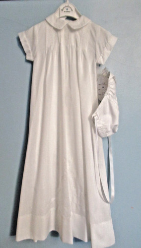 Abito lungo bianco ricamato - , in
