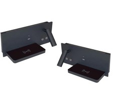 Coppia Applique Lampada Letto