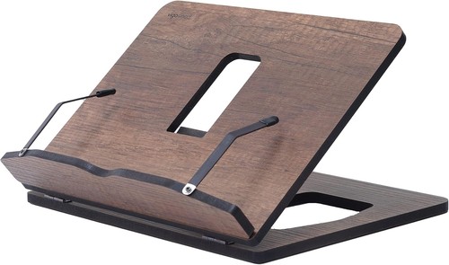 Supporto porta libri legno - supporto, in