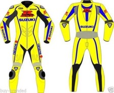 Suzuki GSXR gialla Tuta Uomo