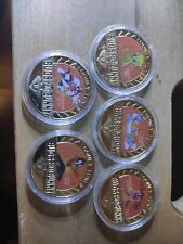 Monete Bugs Bunny placcate oro gold plated