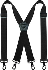 Bretelle Da Uomo per Esterni, Tipo X, Regolabili in Lunghezza, Con Chiusura a Mo