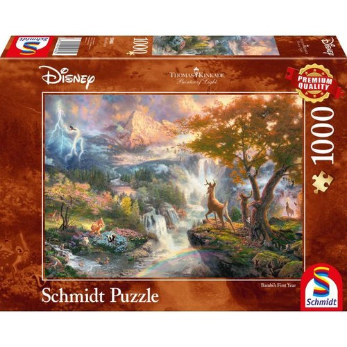 Puzzle thomas kinkade disney - thomas, kinkade: