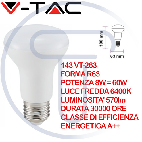 Tac 143 lampadina led - v-tac,