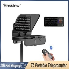 Bestview T5 Teleprompter Portatile Fino 11" Telefono Tablet Prompter + Telecomando
