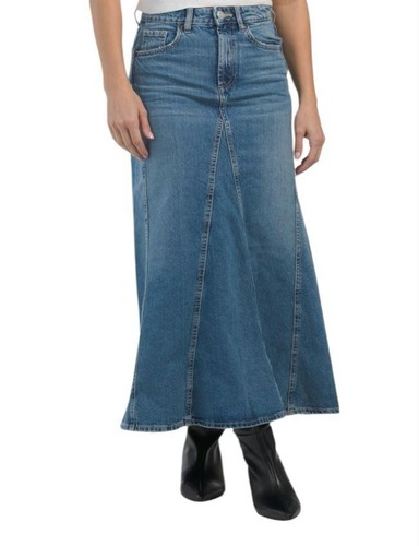 Zara gonna denim - denim,, midi