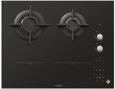 Dpi7602Bm - Piano Cottura Misto a Gas E Induzione, 65 Cm, 4 Fuochi, Colore: Nero
