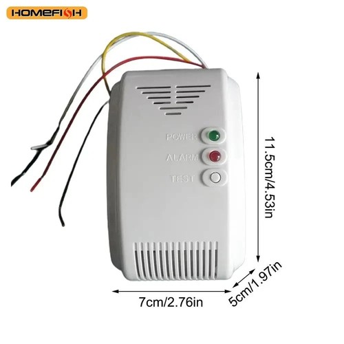 Sensore rilevatore gas 12v - sensore,