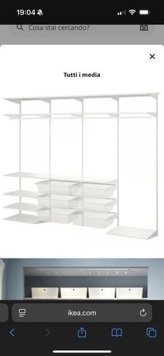 Cabina armadio ikea - cabina,