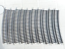 LOTTO 10 BINARI CURVI - H0 - PIKO 880 - BUONI (9643) 9