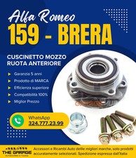 ✅MOZZO CUSCINETTO RUOTA ANTERIORE ALFA ROMEO 159 BERLINA / SPORTWAGON (939)