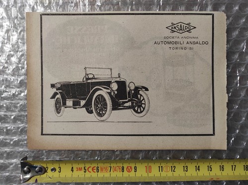 Antica pubblicità 1925