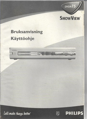 Philips dvdr registratore -  philips,