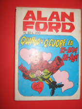 🔴 ALAN FORD n° 32   Prima