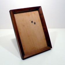 Cornice portafoto in legno con vetro anni '50 vintage v284