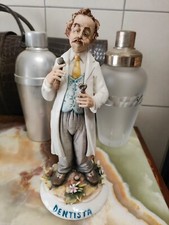 STATUINA DI PORCELLANA CAPODIMONTE GINO PEZZATO - DENTISTA
