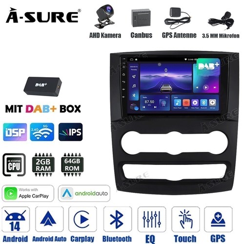 Autoradio dab 64g - 10.1'',