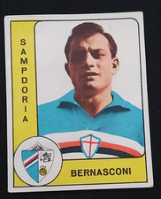 ***CALCIATORI PANINI 1961/62 PRIMA EDIZIONE OPACA*** BERNASCONI (SAMPDORIA) !!!