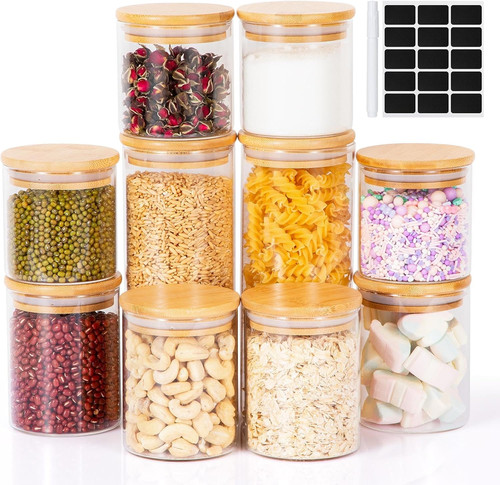 Set barattoli vetro - set, con