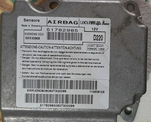 Fiat 500 centralina airbag - fiat,