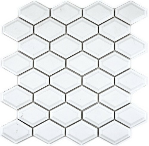 Mosaico ceramica specchio - , in