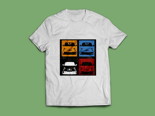 Shirt maglia auto fiat - t-shirt,