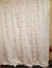 Tenda in misto lino fil coupè