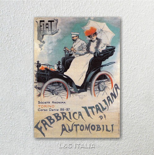 Fiat 1899 stampa tela - stampa,