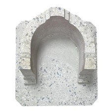 Griglia in argilla supporto