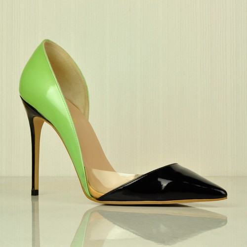 House green black patent - house,