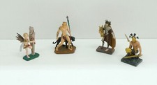 Lotto n. 4 Personaggi Serie Mythos Action Figure. De Agostini