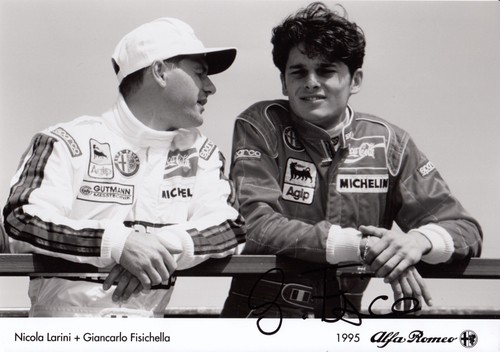 Firmato giancarlo fisichella - firmato,