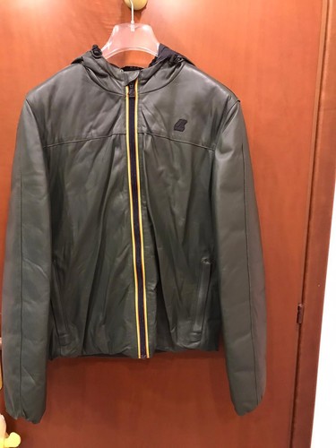 Giubbotto way pelle - giubbotto, k-way