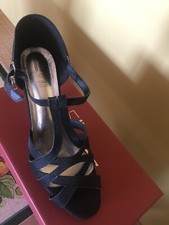 Lancetti - scarpe da ballo nere leggermente glitterate - 