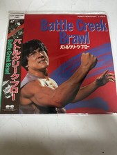 Battle Creek Brawl (The Big Brawl) Laserdisc Japan Jackie Chan ENGLISH AUDIO