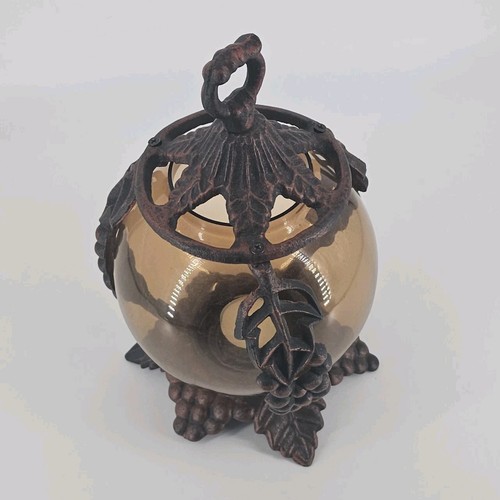 Portacandele sfera vetro - ,