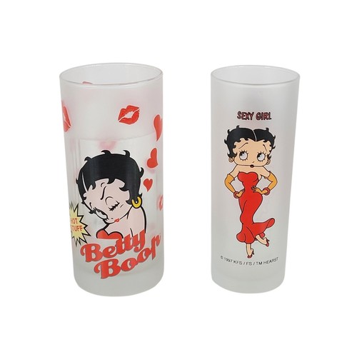 Bicchieri betty boop sexy girl - bicchieri,