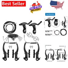 Kit Freno Universale Tipo V per Bici - Completo di Strumenti di Installazione