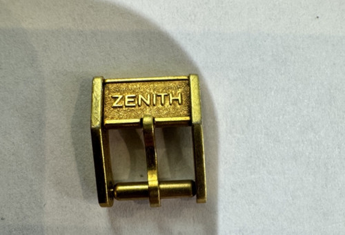 Fibbia zenith vintage - zenith, placcata