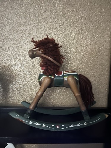 Cavallo dondolo vintage - vintage, in
