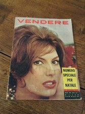 VENDERE SPECIALE NATALE 1961 R.SCHIAFFINO ALLESTIMENTO VETRINE MOTTA FERRARI