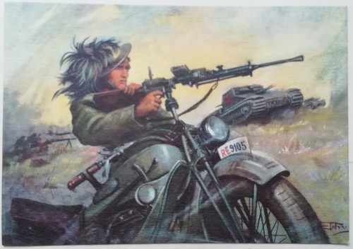 Cartolina raggruppamento - cartolina,
