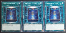 PlaySet 3X  LIBRO DELLA LUNA in Italiano / Comune / Book of Moon  YUGIOH